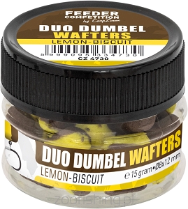 KULKI WAFTERS CARP ZOOM DUO DUMBEL WAFTERS 8*12 MM FZ-CZ4716 CZEKOLADA-POMARAŃCZA