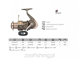 JAXON Kołowrotek Poseidon PX KJ-PSD