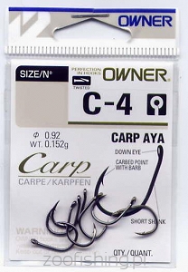 JAXON haczyk OWNER CARP AYA size 1 HO-C4