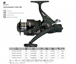 JAXON Kołowrotek Magnet Carp FRM KJ-MCA -M